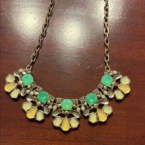 The Limited Gold and Turquoise Necklace